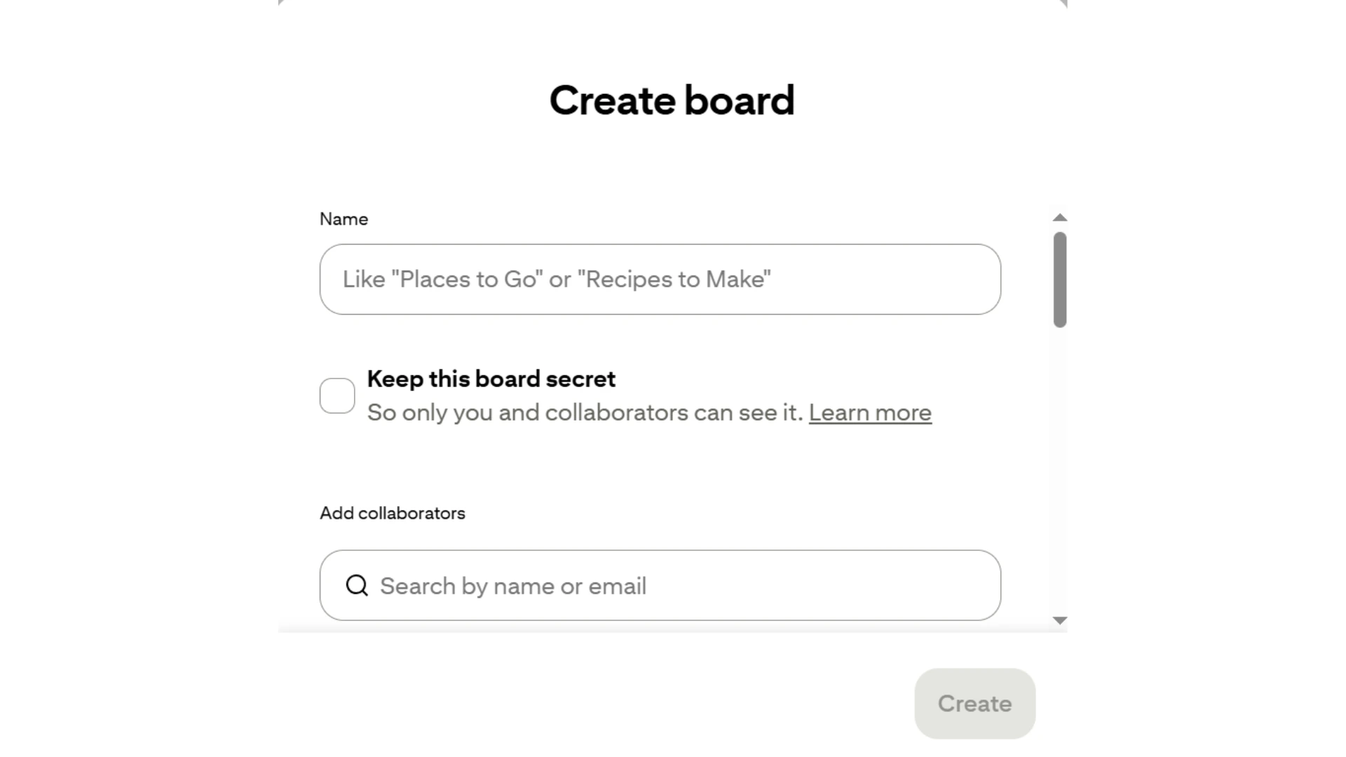 Create Descriptive Pinterest Boards